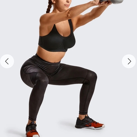 NWT Syrokan full coverage bounce control underwire sports bra Size 32D - Picture 2 of 8